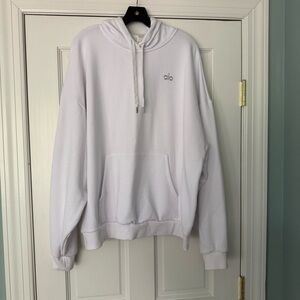 ALO Yoga White Hoodie